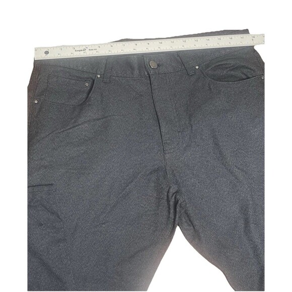 Calvin Klein Jeans Men's Straight Leg Dark Gray Denim Pants Size 36x34 Classic F - Picture 9 of 15